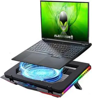 Laptop Cooling Pads,It is a Heat Dissipation Monster with Powerful Turbo Fan Can Fast Cooling,RGB Light Mode
