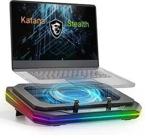 Gaming Laptop,Cooler with Powerful Turbo Fan, RGB Light Mode,Touch Start