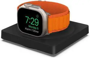 FOR-Apple Watch Charger - Fast Wireless Charging Pad - Travel Charger with Nightstand Mode W/USB-C Cable Included - Black