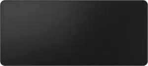 Esports Level Premium Gaming Mouse Pad - Slow Speed Pad Stitched Edge Superfine Microfiber 35 x 16in (XXL, Black)