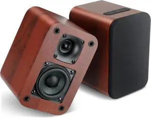 Bluetooth Bookshelf Speakers 40W, 2.75" Woofer Stereo with Optical/AUX/TV-ARC, Turntable Compatible, No Receiver Needed