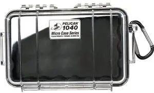 for1040 Micro Case (Black/Clear), Model:1040-025-100