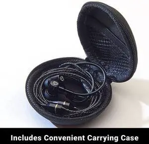 Air Tube Stereo AntiRadiation Headset EMF Protection Black inEar