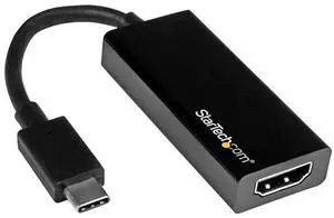 for com USBC to HDMI Video Adapter Converter 4K 30Hz Thunderbolt 3 Compatible USB 31 TypeC to HDMI Monitor Travel Dongle Black CDP2HD