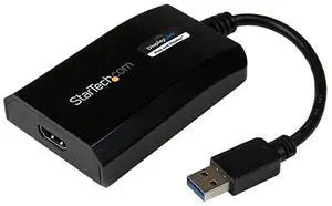 FOR com USB 30 to HDMI External Video Card Adapter DisplayLink Certified 1920x1200 MultiMonitor Graphics Adapter Supports Mac Windows USB32HDPRO