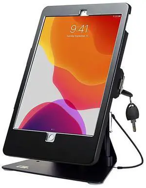 forDesktop AntiTheft Stand for iPad 102Inch 7th 8th Gen iPad Air 3 2019 and iPad Pro 105 Black