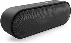 FOR-Bluetooth Speaker, 16W Portable Wireless Speaker with Loud Sound, 24H Playtime, IPX7 Waterproof (Black)