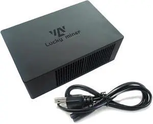 Stellapex Bitcoin Solo Miner Luckyminer LV08 4.2TH/s Hashrate 120W  0.027 J/GH Power Efficiency WiFi/Ethernet/Hotspot 38dB Low Noice Mining BTC, BCH, XEC Lottery Machine for Home