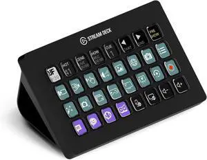 Elgato Stream Deck XL Advanced Studio Controller, 32 Macro Keys, Trigger Actions in apps and Software Like OBS, Twitch, YouTube and More, USB, Works with Mac and PC Elgato Stream Deck XL Advanced Studio Controller, 32 Macro Keys, Trigger Actions in apps and Software Like OBS, Twitch, YouTube and More, USB, Works with Mac and PC
