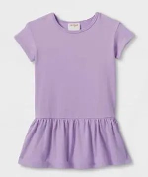 Cat & Jack Light Purple Girl Dress, 3T Cat & Jack Light Purple Girl Dress, 3T