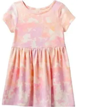 Cat & Jack Warm Tie Dye Girl Dress, 18Months Cat & Jack Warm Tie Dye Girl Dress, 18Months