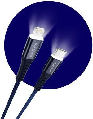 Nautica Lightning To Usb-C Cable With Led Urban CB310