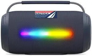Nautica Urban SP610 True Wireless Outdoor Speaker, Portable IP5 Splash-Proof Bluetooth Speaker, Perfect for Camping, Beach, Backyard & Travel