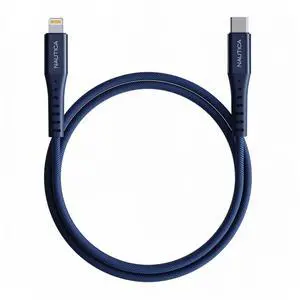 Nautica CB305 USB-C to Lightning Cable ? MFi Certified, Premium Braided Design, Fast Charging & Data Transfer, Compatible with Apple, Samsung and More