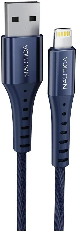 Nautica CB105 USB-A To Lightning Braided Cable MFI Certified