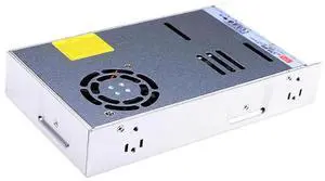 LRS-600N2-12 12V 50A 600W Dual Output Switching Power Supply, Industrial Grade, 90-230VAC Input, High Efficiency, Built-in Fan, for Industrial Automation, Test Equipment, and More