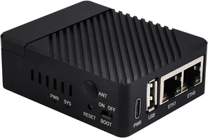 Waveshare Mini Dual Giga-bit Ethernet Base Board/Mini-Computer Compatible with Raspberry Pi Compute Module 4, Including CM4-DUAL-ETH-MINI+Case+Power Adapter, etc. (5 items) Waveshare Mini Dual Giga-bit Ethernet Base Board/Mini-Computer Compatible with Raspberry Pi Compute Module 4, Including CM4-DUAL-ETH-MINI+Case+Power Adapter, etc. (5 items)