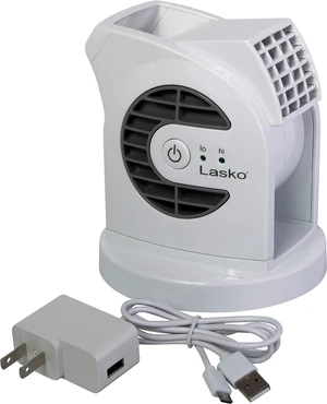 Lasko MyCool D300 Mini USB Desk Fan with 40in. USB Cable and Bonus AC Adapter Small Quiet Portable Personal 2-Speed Fans for Staying Cool at Home, Work, Office, Dorm, Car, and Travel, White Lasko MyCool D300 Mini USB Desk Fan with 40in. USB Cable and Bonus AC Adapter Small Quiet Portable Personal 2-Speed Fans for Staying Cool at Home, Work, Office, Dorm, Car, and Travel, White