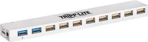 Tripp Lite USB Hub 10-Port 2 USB 3.0/8 USB 2.0 Ports Combo USB Charging (U360-010C-2x3)