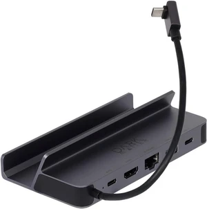 Monoprice 6-in-1 Steam Deck Dock USB-C Charging Station with HDMI 2.0 4K@60Hz, Gigabit Ethernet, USB-A 3.2, 100W USB-C PD Input Port, Compatible with Steam Deck OLED and LCD Models - Dark Matter Monoprice 6-in-1 Steam Deck Dock USB-C Charging Station with HDMI 2.0 4K@60Hz, Gigabit Ethernet, USB-A 3.2, 100W USB-C PD Input Port, Compatible with Steam Deck OLED and LCD Models - Dark Matter