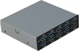 SEDNA - Internal 10 Port USB 3.0 Hub (Floppy Bay)