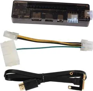 E External Gpu Dock for External Extend No Driver Required Sturdy PCB Abs Material 150w Support Random Style