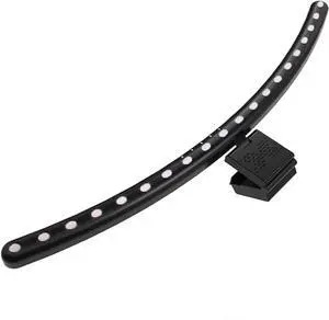 Curved Monitor Light Bar for 24-27 Inch Stepless Dimming 3 Color Temperatures Touch Control USB Powered Screenbar for Office/Game