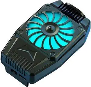 Portable Cooling Fan Game Mobile Phone Cooler USB Powered Cell Phone Radiator Snap-on Cooling Tool