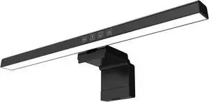 Meichoon Computer Monitor Light Bar RGB Backlight USB Reading LED Task Light Auto Dimming Touch Control 3-Speed Color Temperature LE14 B