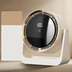 Mini Electric Fan Desktop Dormitory USB Desk lamp Fan Wall-Mounted Household Dormitory circulating Fan