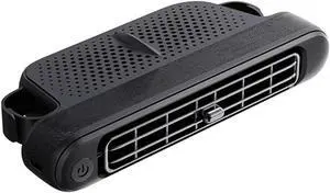 Car Seat Back Cooling Fan USB Charge Auto Backseat Fan Neck Cooler Silent Electric Fan Car Accessories(Black)