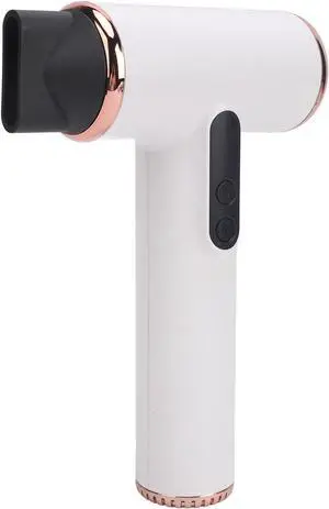 USB Rechargeable Cordless Dryer Fan, Digital Display Screen 3 Gear Wind Temp, 15000mAh Battery, High Power Fast Drying for Student Dormitories, Travelling, Outdoors