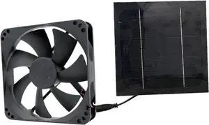 Indoor 20W Solar Powered USB Fan for