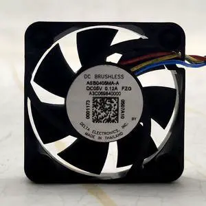 REAMTONY 5V 0.12A Silent USB Cooling Fan for Delta ASB0405MA-A, 40mm x 40mm x 10mm, Small DC Ball Fan Shrandi