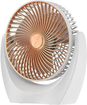 WOLWES Portable USB Mini Charging Fan Handheld Silent Cooling Fan Air Cooler Three-speed Adjustable Desktop Fan Desktop Office Bedroom (Color : 01)