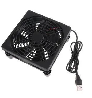 120mm 5V USB Powered PC Router Fans High Cooling Fan for Router Modem Receiver DVR Box Computer Accessories