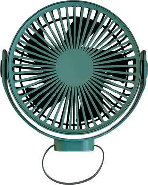 Bladeless Ceiling Fan4-Speed Adjustable Wind Speed Mini Ceiling Fan Student Dormitory Mosquito Net Fan Desktop Portable Wall Hanging Outdoor USB Small Fan Lamp (Color : Bronze)