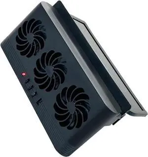 Car Cooling Fan USB Charging Battery Solar Powered Cooling Systems with 3 Air Outlet Auto Front Rear Window Exhaust Fan