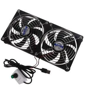 5v Chassis Cooling Fan USB Router Broadband Set Top Box External Mute(24cm)