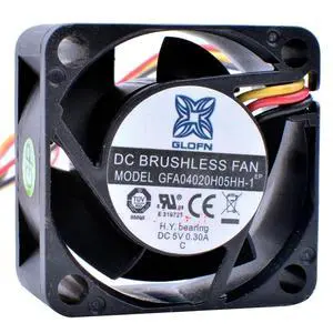 GFA04020H05HH-1 4cm 4020 40x40x20mm DC5V 0.30A USB Device Small Large air Volume Cooling Fan (Color : USB Plug)