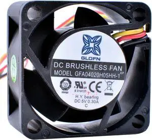 GFA04020H05HH-1 4cm 4020 40x40x20mm DC5V 0.30A USB Device Small Large air Volume Cooling Fan (Color : USB Plug)