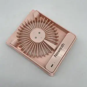 USB Fan for Desk, Small Tablet Fan, Mini Personal Fan for Home Desktop Office Table,Pink