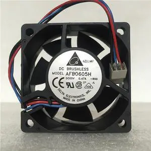 6CM 6025 AFB0605H 5V USB Cooling Fan - 3-Wire 0.47A Double Ball Bearing, 4000 RPM, 23 CFM Airflow