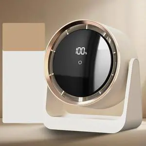 Mini Electric Fan Desktop Dormitory USB Desk lamp Fan Wall-Mounted Household Dormitory circulating Fan