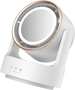 Air Cooling Fan Travel Fan Small Desk Fan USB Fan Handheld Fan Travel Fan Quiet Fan 5 Speed Adjustable ABS Texture