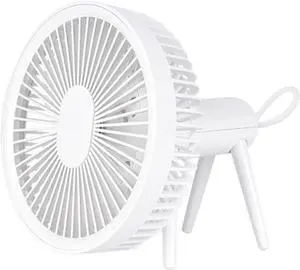 USB Desk Fans Air Cool Fan with Removable Bracket Quiet Lightweight 4 Speeds Personal Table Cooling Fan for Home Office Travel Backpacking/182