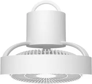 Grafken Suspended Mini Ceiling Fan USB Charging Student Dormitory Portable Outdoor Moving Head Lighting Bedside Fan