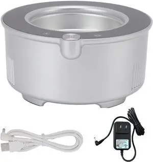 Desktopr Cooler, Fast Heating & Cooling Cup Warmer with Adapter, Portable Mini Beverage for Home Office Travel, Pad Dormitory, Easy