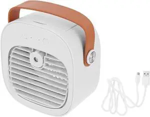 Chiller USB Spray Cooling Household Portable Rechargeable Air Conditioning Fan Mini Portable Desktop Water-cooled Fan