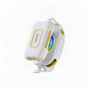 IceFrost Xtreme Semiconductor Cooler - 3000mAh Portable Phone Cooler for Gaming & Live Streaming, Compatible for, Clip-on for Android, RGB Lights, Ultra Quiet (<18dB)